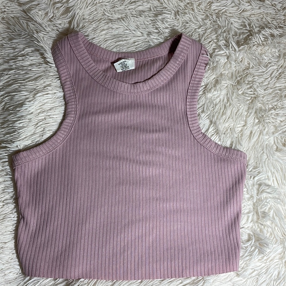 Pink thank top